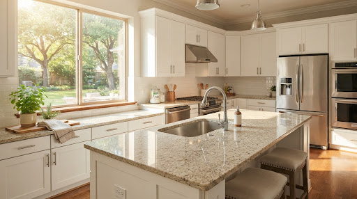 Kitchen after cleaning